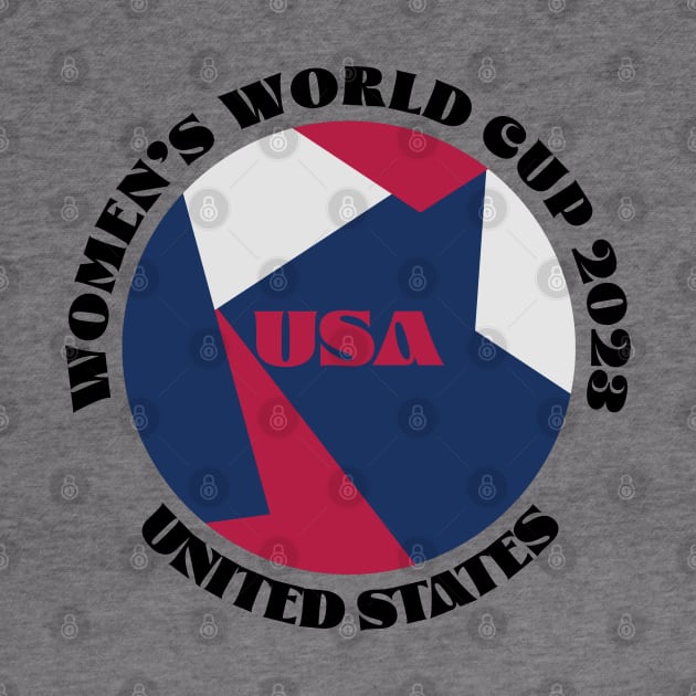 USA Soccer Women's World Cup 2023 by Designedby-E